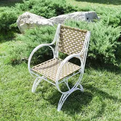 میز و صندلی باغی طرح کالسکه