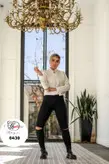 کت و شومیز یقه گرد دو تیکه ۶۴۳۹