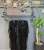 مخمل پانچ سنگ دوزی کد کالا ۶۷۵۸