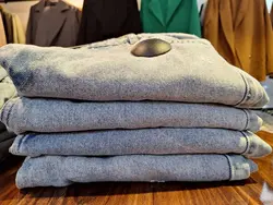 شلوار مام آبی دریایی کد کالا ۶۷۳۲