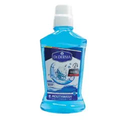دهانشویه آبی اکالیپتوس دکتر درما حجم 500 میل - فروشگاه زیبالون