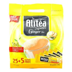 چای ALITEA علی تی با طعم زنجبیل 30عددی - فروشگاه عصر نوآوری