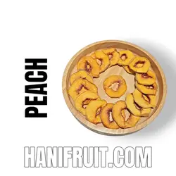 میوه خشک هلو اسلایس