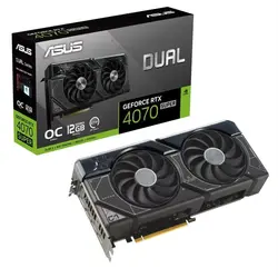 ASUS Dual GeForce RTX™ 4070 SUPER OC Edition 12GB GDDR6X Graphics Card 