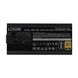 Cooler Master MWE GOLD 1250 V2 ATX 3.0 Power Supply
