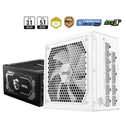 MSI MPG A1000G PCI5 ATX3 Computer Power