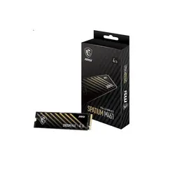 MSI SPATIUM M461 4TB PCIe 4.0 NVMe M.2 Internal SSD Drive