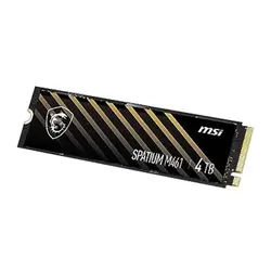 MSI SPATIUM M461 4TB PCIe 4.0 NVMe M.2 Internal SSD Drive