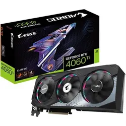 GigaByte AORUS GeForce RTX 4060 Ti ELITE 8G Graphics Card