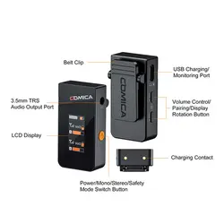 Comica Vimo C1 wireless collar microphone