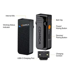 Comica Vimo C1 wireless collar microphone