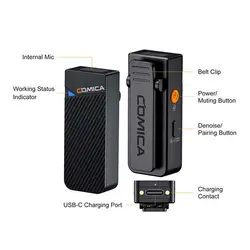 Comica Vimo C2 Collar Wireless Microphone