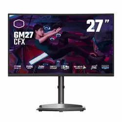 Cooler Master GM27-CFX 27Inch FHD 0.5ms 240Hz HDR VA Gaming Monitor