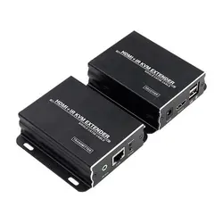 LimeStone LSHKE50 HDMI + USB Slim Extender On the LAN Cable Over 50m With KVM