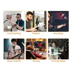 Comica میکروفون استودیویی کامیکا مدل STA-U1 رابط USB