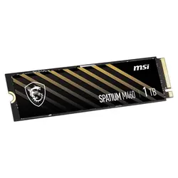 MSI Spatium M460 1TB PCIe 4.0 NVMe M.2 Internal SSD