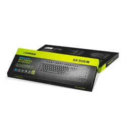 Green  GK306W Multimedia Wireless Keyboard