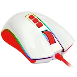 Redragon Cobra Red White M711C Gaming Mouse