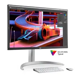 LG 27UP850-W 27Inch 4K 5ms 60Hz IPS Monitor 