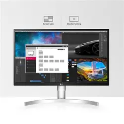 LG 27UP550N-W 27Inch 4K 5ms 60Hz IPS Monitor 