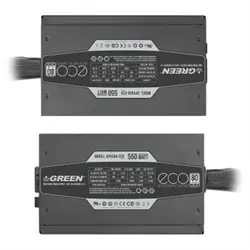 Green GP550A-ECO 550W 80PLUS WHITE Power Supply