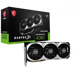 MSI GeForce RTX 4080 16GB VENTUS 3X OC GDDR6X Graphics Card