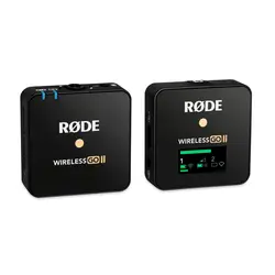 RODE WIRELESS GO II Single microphone wireless collar microphone