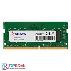 Adata PC4-25600 DDR4 8GB 3200MHz SODIMM Laptop Memory