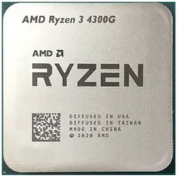 AMD Ryzen 3 4300G 3.8GHz AM4 TRAY Processor