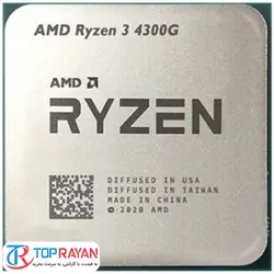 AMD Ryzen 3 4300G 3.8GHz AM4 TRAY Processor