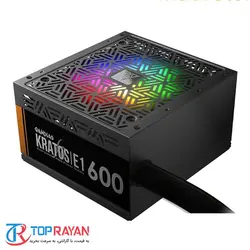 Gamdias KRATOS E1-600 RGB Computer Power Supply