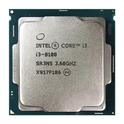 Intel Core i3-8100 3.6GHz LGA 1151 Coffee Lake TRAY CPU