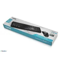 Rapoo X1800 PRO Wireless Optical Mouse and Keyboard