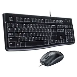 Logitech MK120 Wired Desktop Mouse And Keyboard