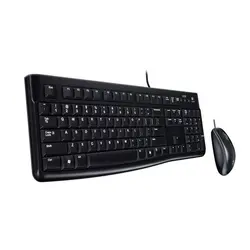Logitech MK120 Wired Desktop Mouse And Keyboard