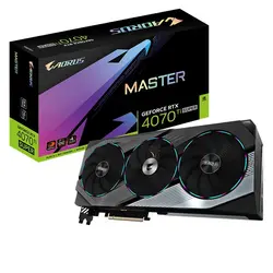 GigaByte AORUS RTX 4070 Ti Super MASTER 16G GDDR6X Graphics Card