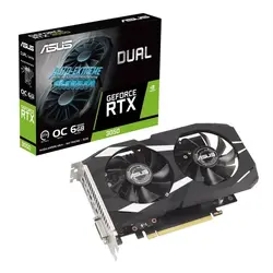 ASUS Dual GeForce RTX 3050 OC Edition 6GB GDDR6 Graphics Card