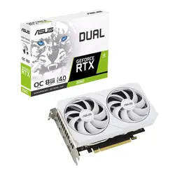 ASUS Dual GeForce RTX 3060 White OC Edition 8GB GDDR66 Graphics Card