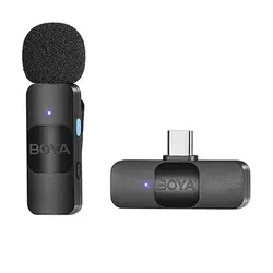 Boya BY-V10 Ultracompact Type-C Wireless Microphone System 