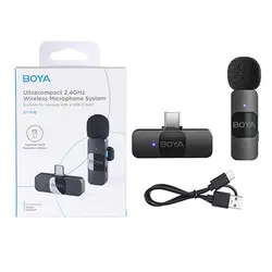 Boya BY-V10 Ultracompact Type-C Wireless Microphone System 