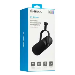 Boya BY-DM500 Dynamic XLR Podcast Microphone