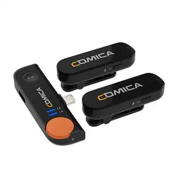 Comica Audio Vimo S MI 2-Person Wireless Microphone System with Lightning Connector 