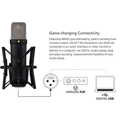 RODE  NT1 5th Generation Studio Condenser Microphone 