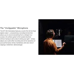 RODE  NT1 5th Generation Studio Condenser Microphone 