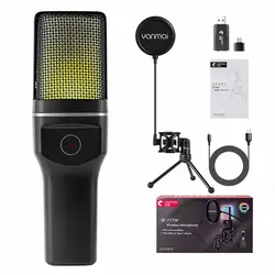 Yanmai SF-777W RGB Wireless Condenser Microphone 