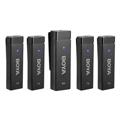 Boya BY-W4 Ultracompact 2.4GHz Wireless Microphone System 