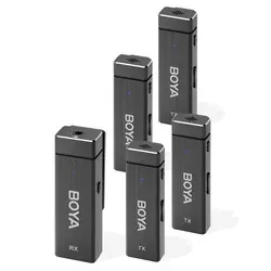 Boya BY-W4 Ultracompact 2.4GHz Wireless Microphone System 