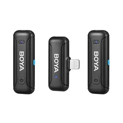 Boya  BY-WM3T-D2 Wireless Collar Lightning Microphone