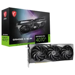 MSI GeForce RTX 4070 Ti Gaming X Slim 12GB Graphics Card