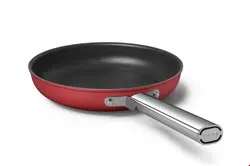 ماهیتابه 26 سانت اسمگ ایتالیا  Smeg CKFF2601 Bratpfanne 26 cm im 50er Jahre Design  CKFF2601RDM